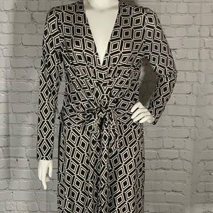 Cache tie-front dress